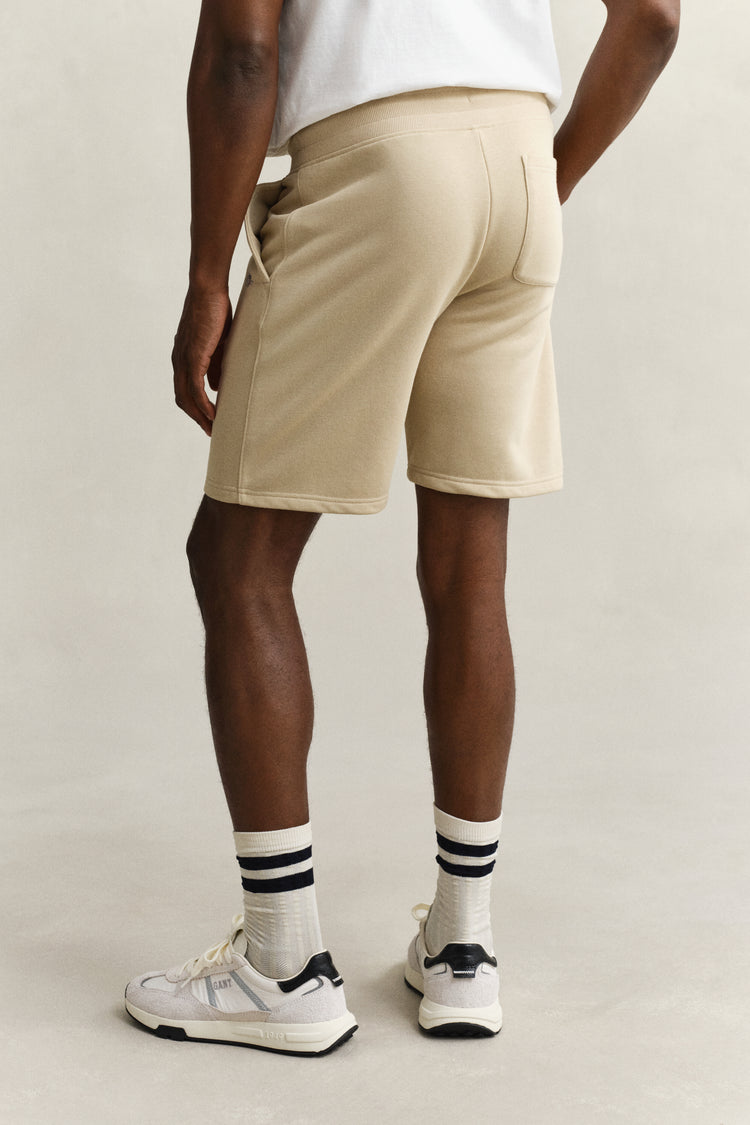 Szorty męskie regular fit beżowe