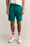 Szorty męskie regular fit zielone