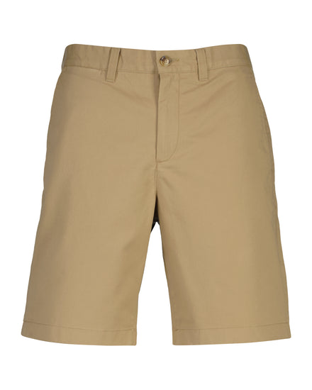 Bawełniane szorty męskie regular fit khaki
