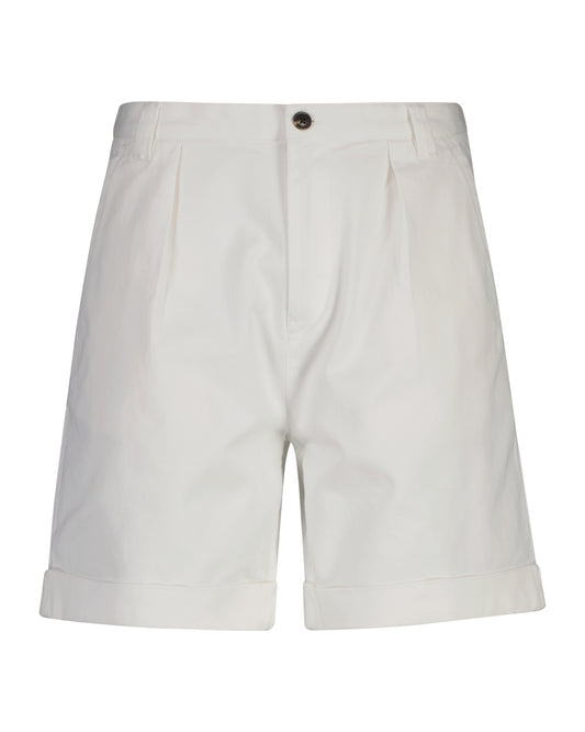 Szorty męskie relaxed fit białe