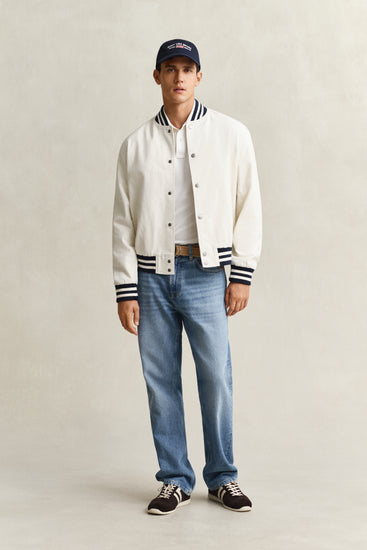 Koszulka polo męska z krótkim rękawem slim fit biała