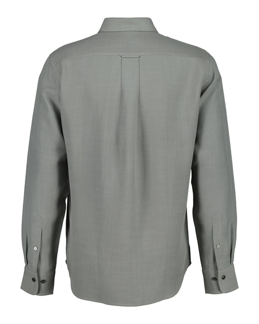 Lyocellowa koszula męska regular fit szara