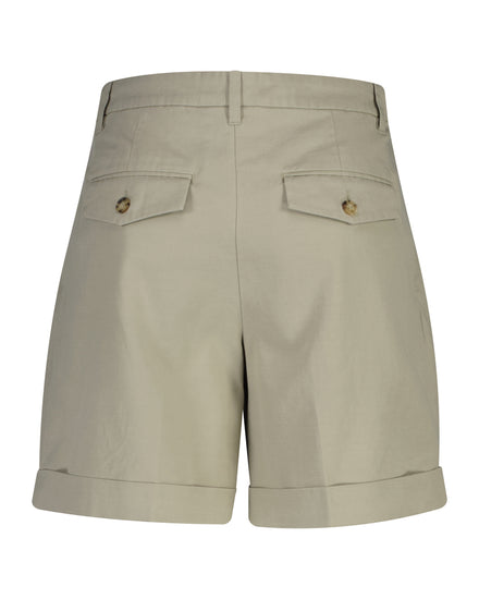 Szorty damskie relaxed fit beżowe