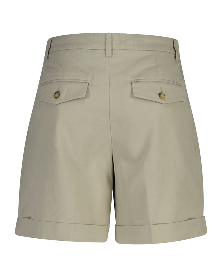 Szorty damskie relaxed fit beżowe