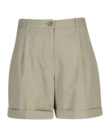 Szorty damskie relaxed fit beżowe