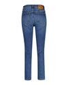Spodnie jeansowe damskie slim fit niebieskie
