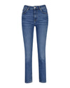 Spodnie jeansowe damskie slim fit niebieskie