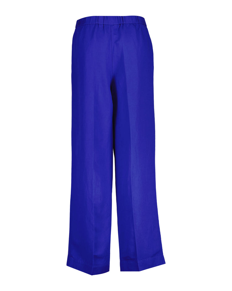 Spodnie damskie relaxed fit niebieskie