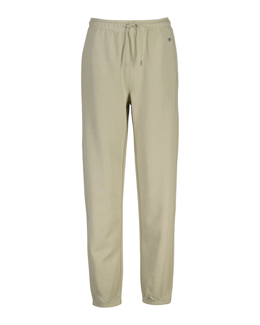 Spodnie damskie regular fit beżowe