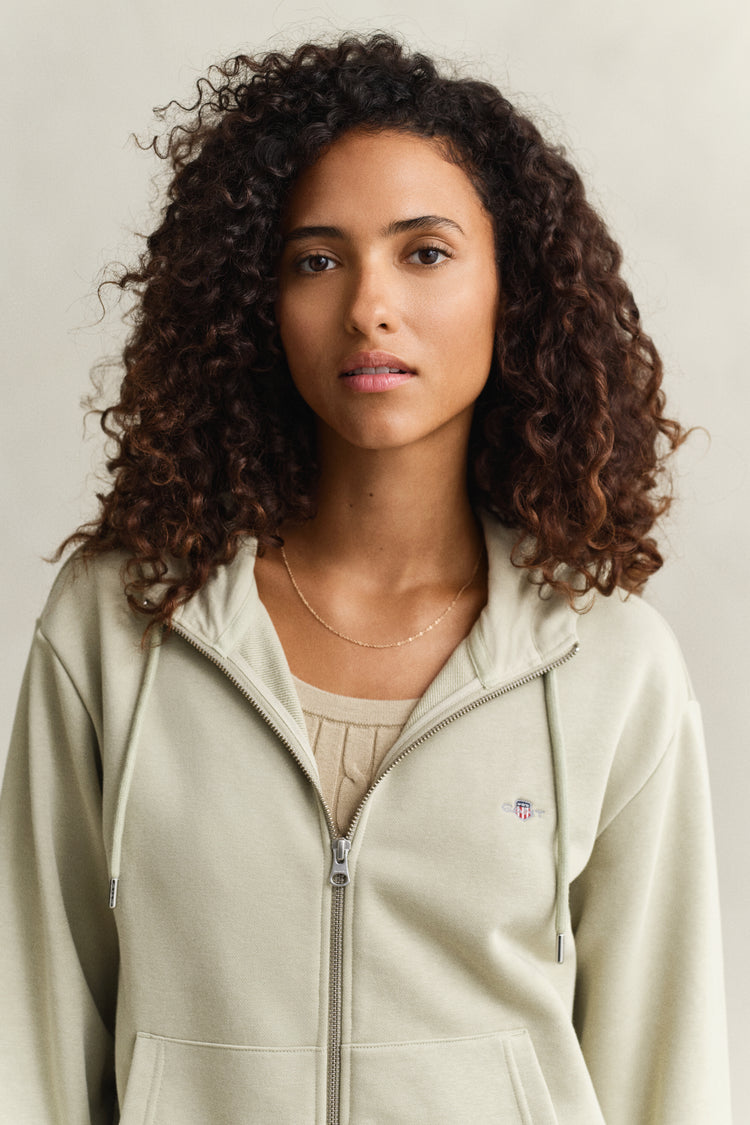 Bluza damska relaxed fit beżowa