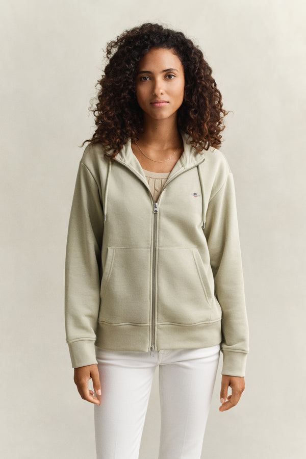 Bluza damska relaxed fit beżowa