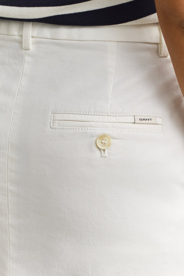 Spódnica damska regular fit biała