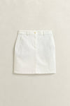 Spódnica damska regular fit biała