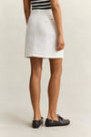 Spódnica damska regular fit biała