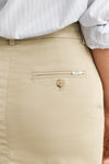 Spódnica damska regular fit beżowa