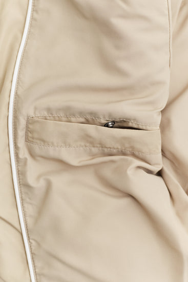 Kurtka męska z kołnierzem ze stójką i długim rękawem regular fit