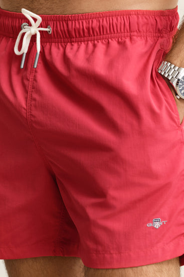 Szorty kąpielowe męskie regular fit czerwone