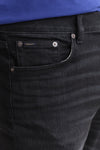 Jeansy męskie slim fit czarne