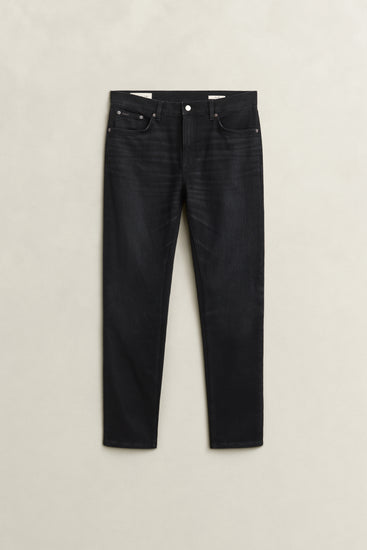 Jeansy męskie slim fit czarne