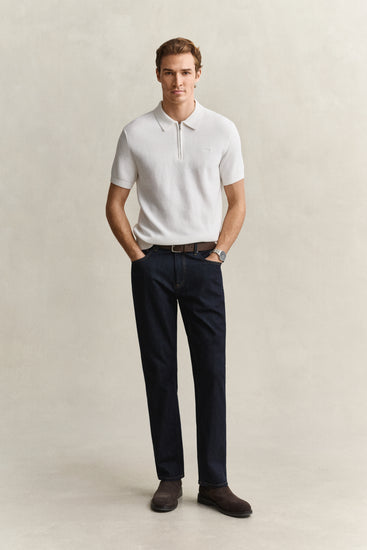 Jeansy męskie regular fit niebieskie