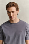 T-shirt Shield męski regular fit szary