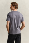 T-shirt Shield męski regular fit szary