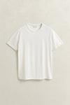 T-shirt męski z bawełny pima beżowy
