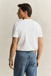 T-shirt Yale męski biały