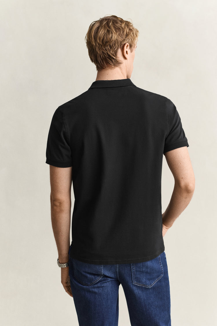 Koszulka męska z kołnierzykiem polo i krótkim rękawem regular fit