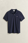 Koszulka polo męska regular fit granatowa