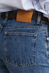 Jeansy damskie relaxed fit niebieskie