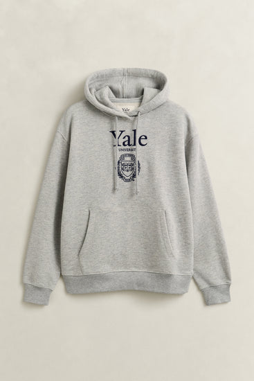 Bluza Yale damska z nadrukiem z kapturem relaxed fit