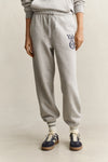 Spodnie dresowe Yale damskie z nadrukiem regular fit