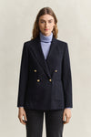 Marynarka damska slim fit granatowa