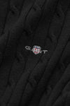 Sweter damski slim fit czarny