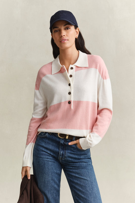 Sweter damski w paski