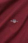 T-shirt Shield męski regular fit bordowy