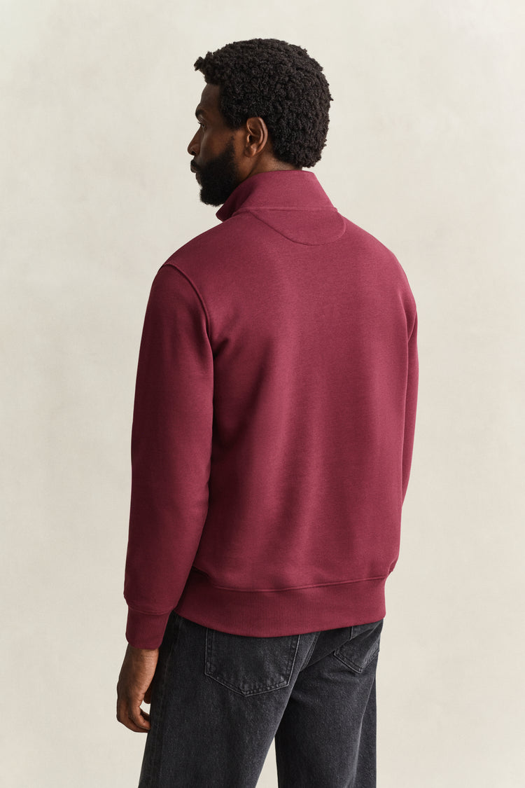 Bluza Shield męska regular fit bordowa