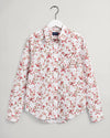 Damska koszula z nadrukiem pąka róży