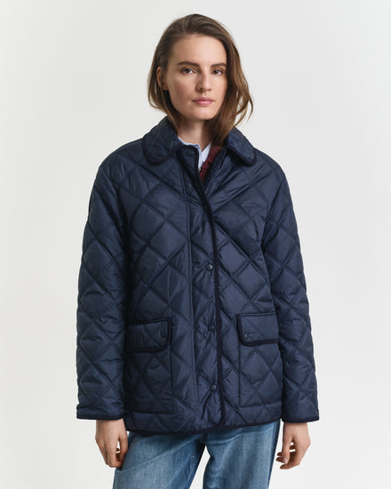 Kurtki damskie z klasycznym kołnierzem i długim rękawem regular fit