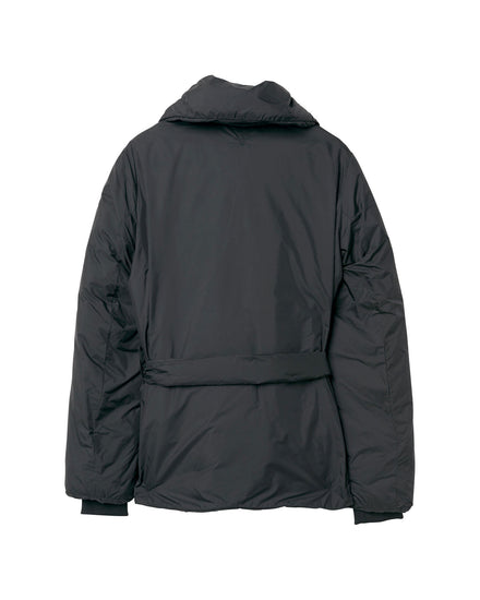 Kurtka damska z zamkiem z długim rękawem czarna