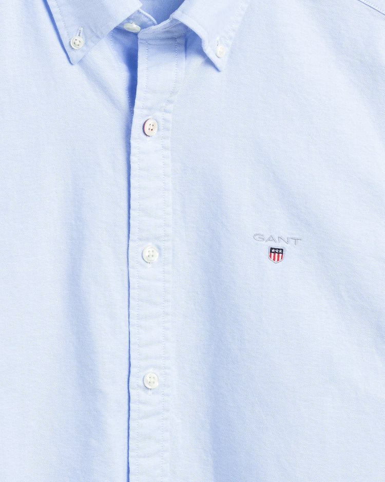 Męska niebieska koszula