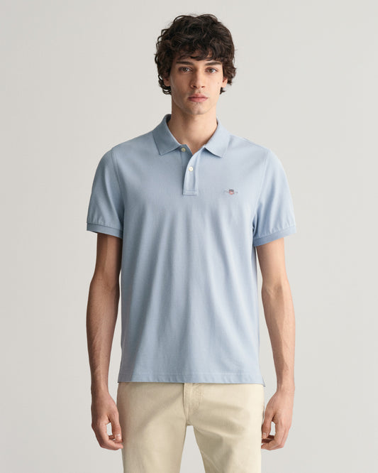 Koszulka polo regular fit z piki