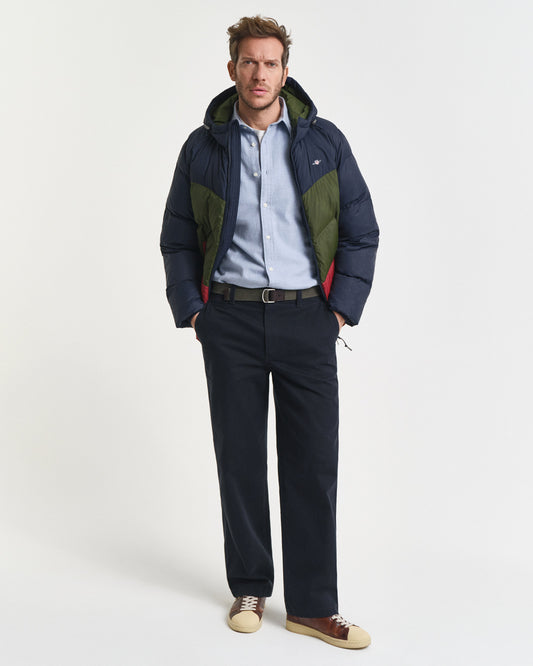 Koszula męska z długim rękawem regular fit niebieska