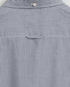 Męska niebieska koszula slim fit w paski