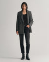 Spodnie jeansowe damskie slim fit czarne