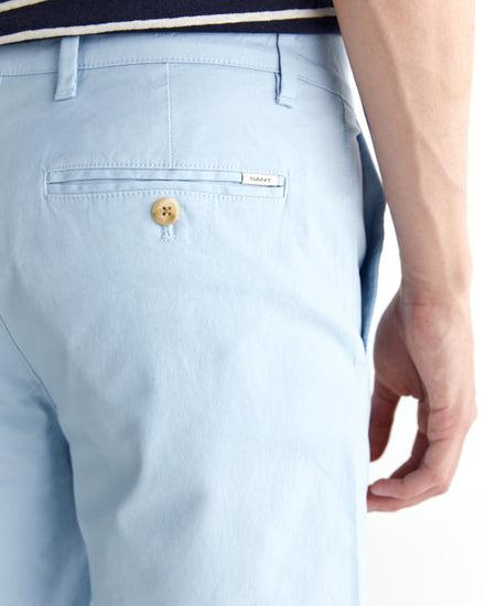 Szorty męskie slim fit niebieskie