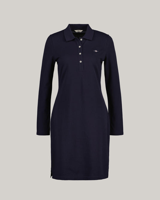 Sukienka z piki z długimi rękawami