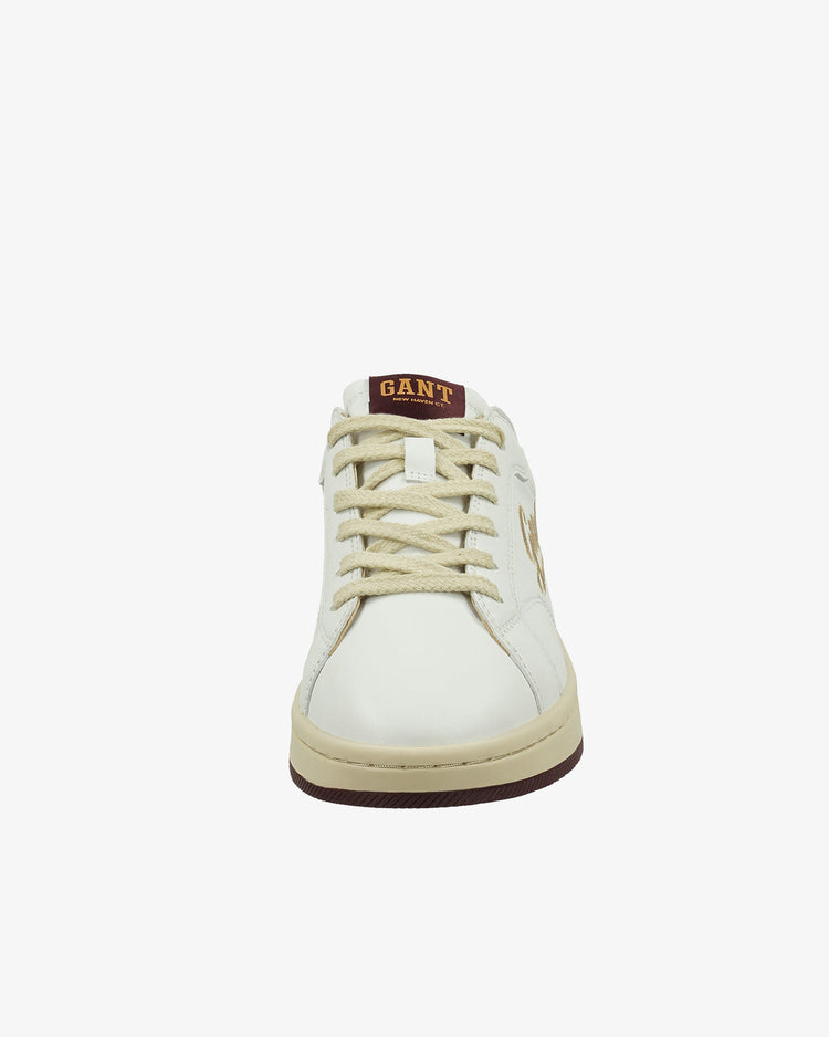 Buty sportowe damskie z nadrukiem białe