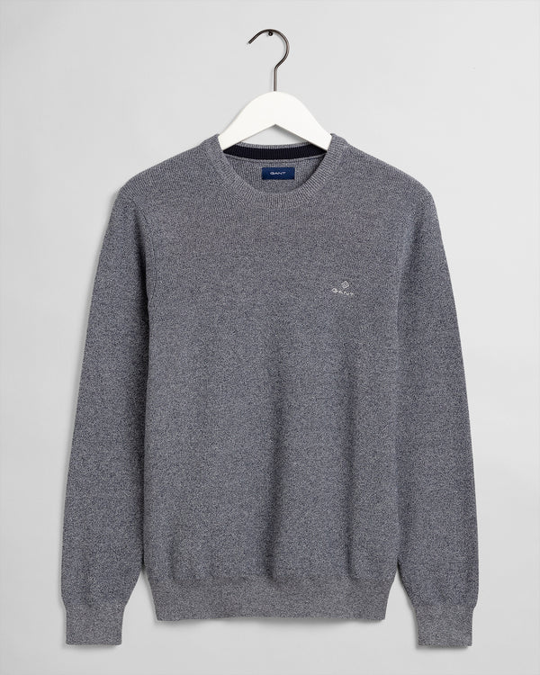 Sweter męski z okrągłym dekoltem